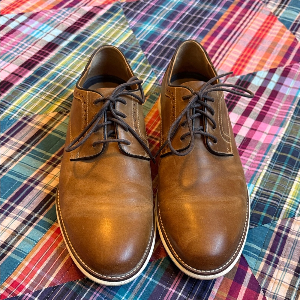 Johnston & Murphy Brown Leather Oxfords